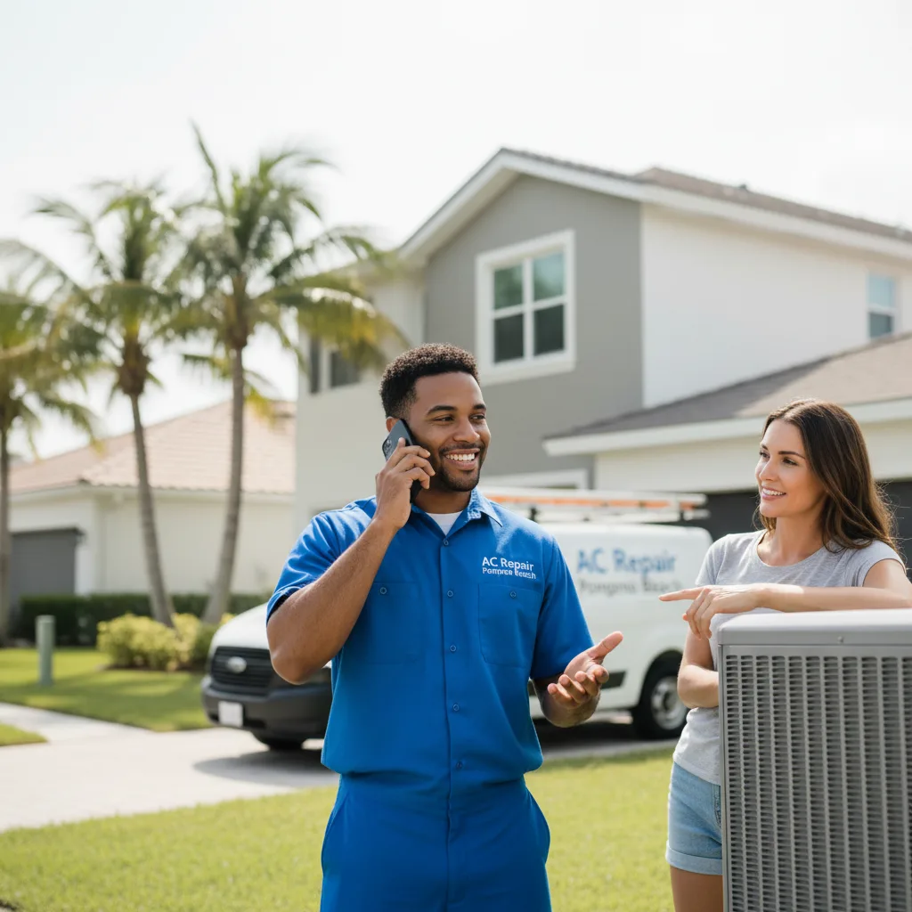 AC Repair Pompano Beach customer support in Dighton